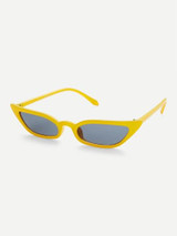 New Retro cat eye pointed small frame sunglasses