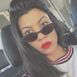 “Babydoll” Retro vintage cateye small frame sunglasses