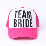 Bride team bride baseball mesh dad hat