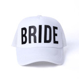 Bride team bride baseball mesh dad hat