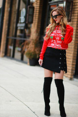 Merry Christmas ya filthy animal fashion sweater