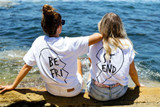 Best friend bff matching heart tshirt