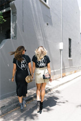 Best friend bff matching heart tshirt