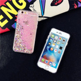 Glitter floating liquid iPhone phone case