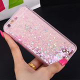 Glitter floating liquid iPhone phone case