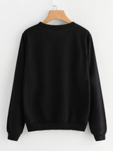 3D boobs pullover fashion sweatshirt