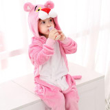Children Pajamas Winter Sleepwear Boys Onesies Girls Pajama Set Cute Kigurumi Stitch Unicorn Skeleton Animal Kids Pyjama Pijama