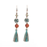 tassel long dangle drop earrings