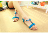 Bohemia Sandals Summer Flat Sandals Fashion Slip  Shoes