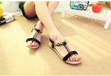 Bohemia Sandals Summer Flat Sandals Fashion Slip  Shoes