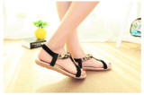 Bohemia Sandals Summer Flat Sandals Fashion Slip  Shoes