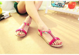 Bohemia Sandals Summer Flat Sandals Fashion Slip  Shoes