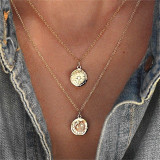 Bohemian 3 Multi Layer Necklaces & Pendants