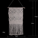 Bohemian Hand Knotted Macrame Wall Art tapestry