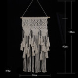 Bohemian Hand Knotted Macrame Wall Art tapestry