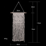 Bohemian Hand Knotted Macrame Wall Art tapestry
