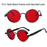 Unisex Retro Steampunk Sunglasses