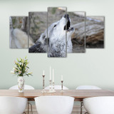 Wolf howling