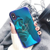 Cute Glossy Space iPhone Cases
