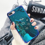 Cute Glossy Space iPhone Cases