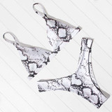 OMKAGI Bikini Micro Swimwear Women Leopard High Cut Swimming Bathing Suit Biquini Set Sexy Swimsuit Femme Brazilian Bikini 2020