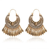 Boho Chandelier Dangle Tassel Earrings