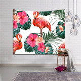 Flamingo Hippie Fashion Home Decor Wall Tapestry