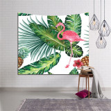 Flamingo Hippie Fashion Home Decor Wall Tapestry