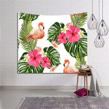 Flamingo Hippie Fashion Home Decor Wall Tapestry