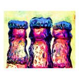 Bottle Caps Beer Painting for Craft Beer Collectors
