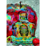 Crown Royal Apple Painting On Metal
