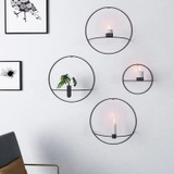 Minimalist Wall Candle Holder and Vase