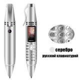 K07 Pen mini Cellphone 0.96" Tiny Screen GSM Dual SIM Camera Flashlight Bluetooth Dialer Mobile Phones with Recording pen