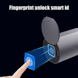 Motorcycle Lock Keyless Fingerprint Bicycle Lock With USB Charge 39.4 inch Motorcycle Lock Keyless Fingerprint Bicycle Lock With USB Charge 39.4 inch