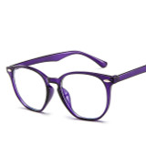 Anti Blue Light Computer Glasses Frame Men Women Transparent