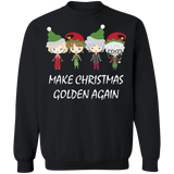 Golden Girl Make Christmas Golden Again Tshirt