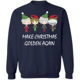 Golden Girl Make Christmas Golden Again Tshirt