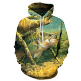3D Tropical Fish Funny  For Fishinger Fisherman All Over Hoodie PF118