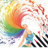 Art Marker Watercolor Watercolor Brush Pens (20 Piece Set)