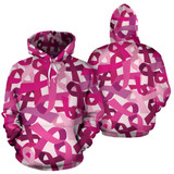 Breast Cancer Awareness All Over Hoodie