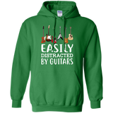 Easily Distracter By Guitar Tshirt
