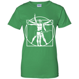 Vitruvian Man Guitar Shirt Da Vinci Guitar Tshirt