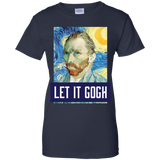Art Let It Gogh Shirt, Vincent Van Gogh Tshirt
