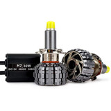 Leadleds H7 LED Headlight Bulbs 360 Degree DC12V 30W 3000lm 6000k Cool White