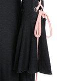 Plus Size Asymmetric Button Coat