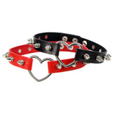 Heart Studded Choker
