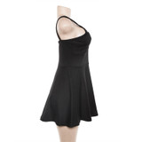 Rock Pentagram Hollow Out Dresses