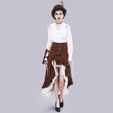 Steampunk Victorian Long Skirt