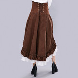 Steampunk Victorian Long Skirt