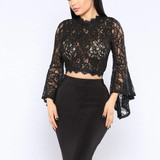 Sexy Lace Crop Tops